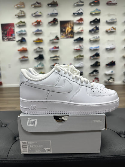 Nike Air Force 1 Low '07 White - Size 10.5 (N2)