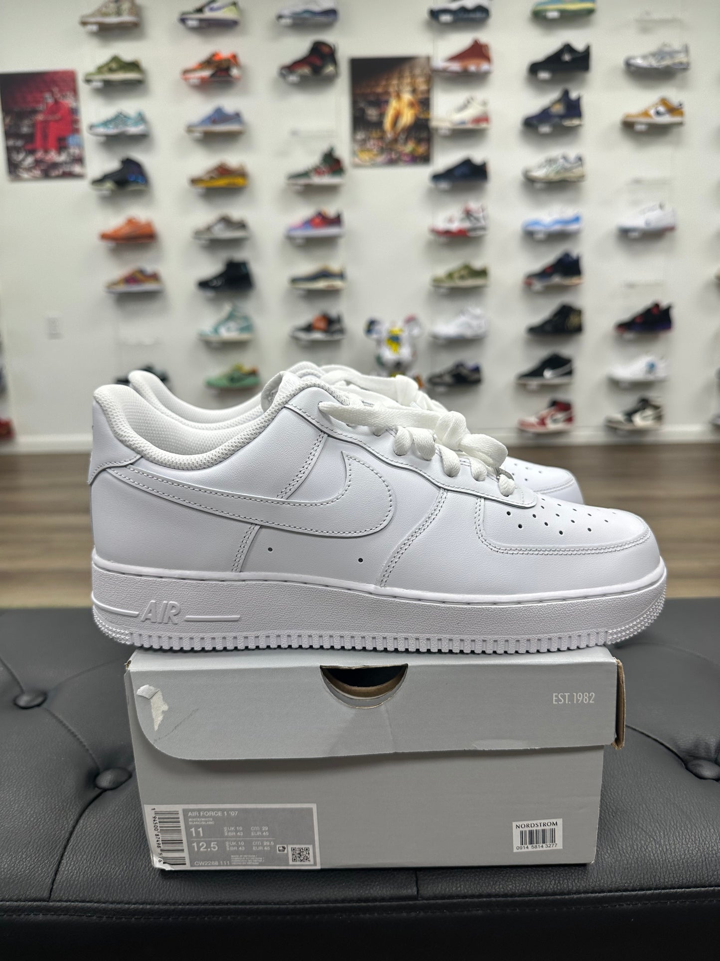 Nike Air Force 1 Low '07 White - Size 11 (N2)