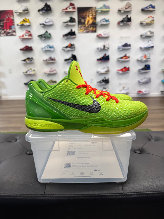 Nike Kobe 6 Protro Grinch (2020) - Mens (U11)
