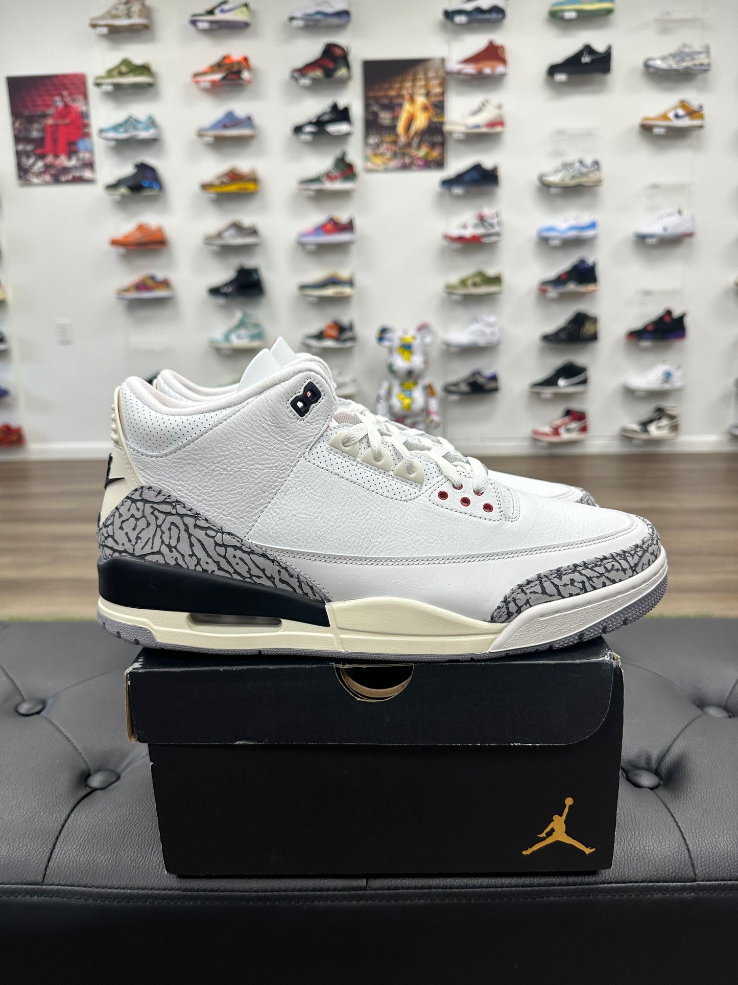 Jordan 3 Retro White Cement Reimagined -Size 14