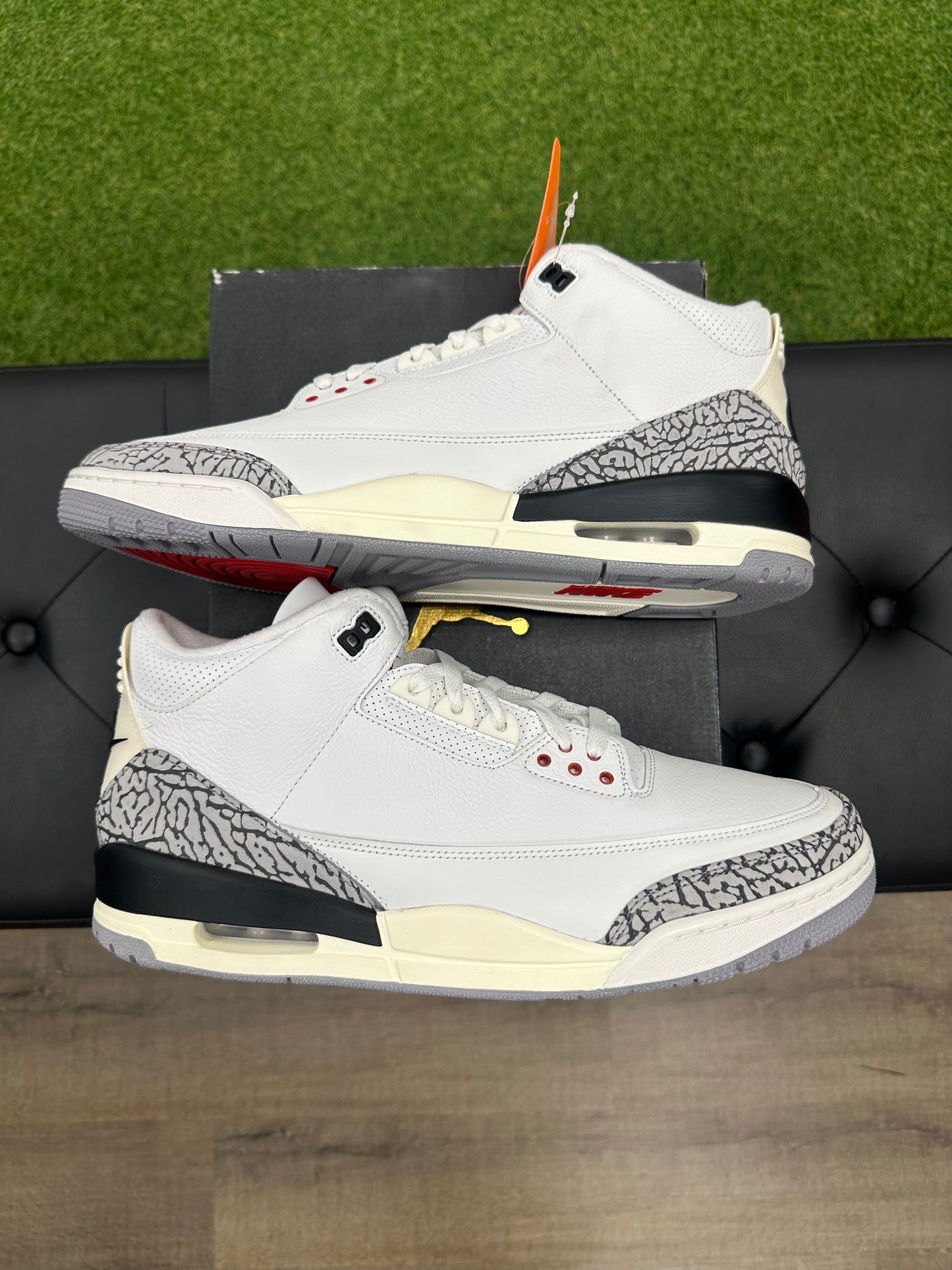 Jordan 3 Retro White Cement Reimagined -Size 14