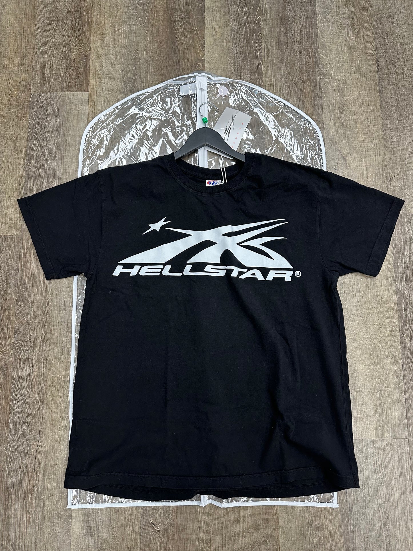 Hellstar Sports Logo T-Shirt Black - Size XL