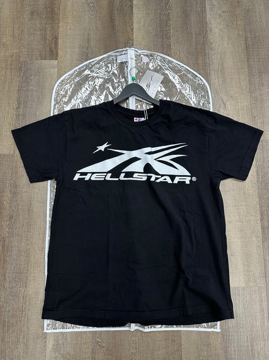 Hellstar Sports Logo T-Shirt Black - Size XL