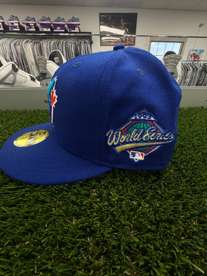 New Era 59Fifty Toronto Blue Jays 1993 World Series Side Patch Hat Fitted 7 1/2