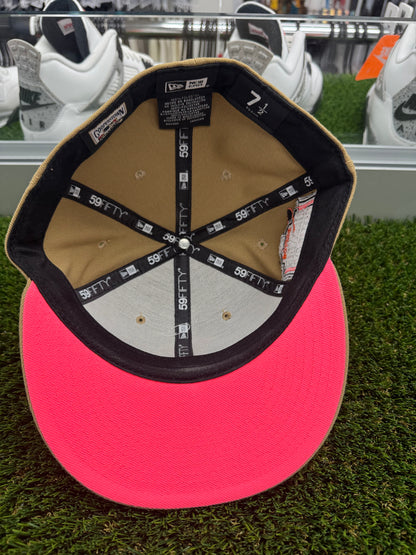 Boston Red Sox New Era Fitted Cap Dunkin Donuts 7 1/2