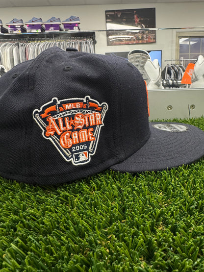 Men's New Era Navy Detroit Tigers 2005 All Star Snapback