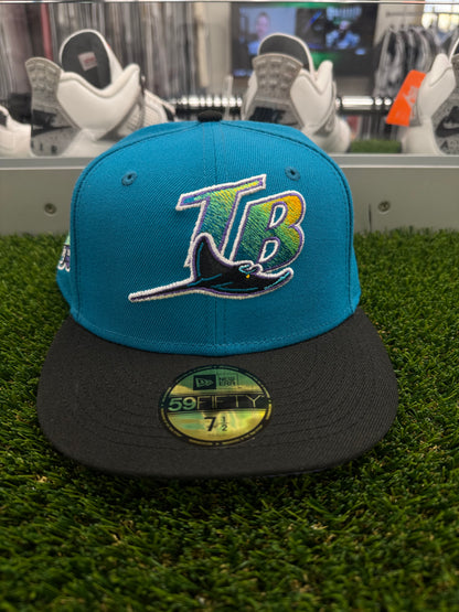 Tampa Bay Rays Fitted 1998 Season Patch - Size 7 1/2