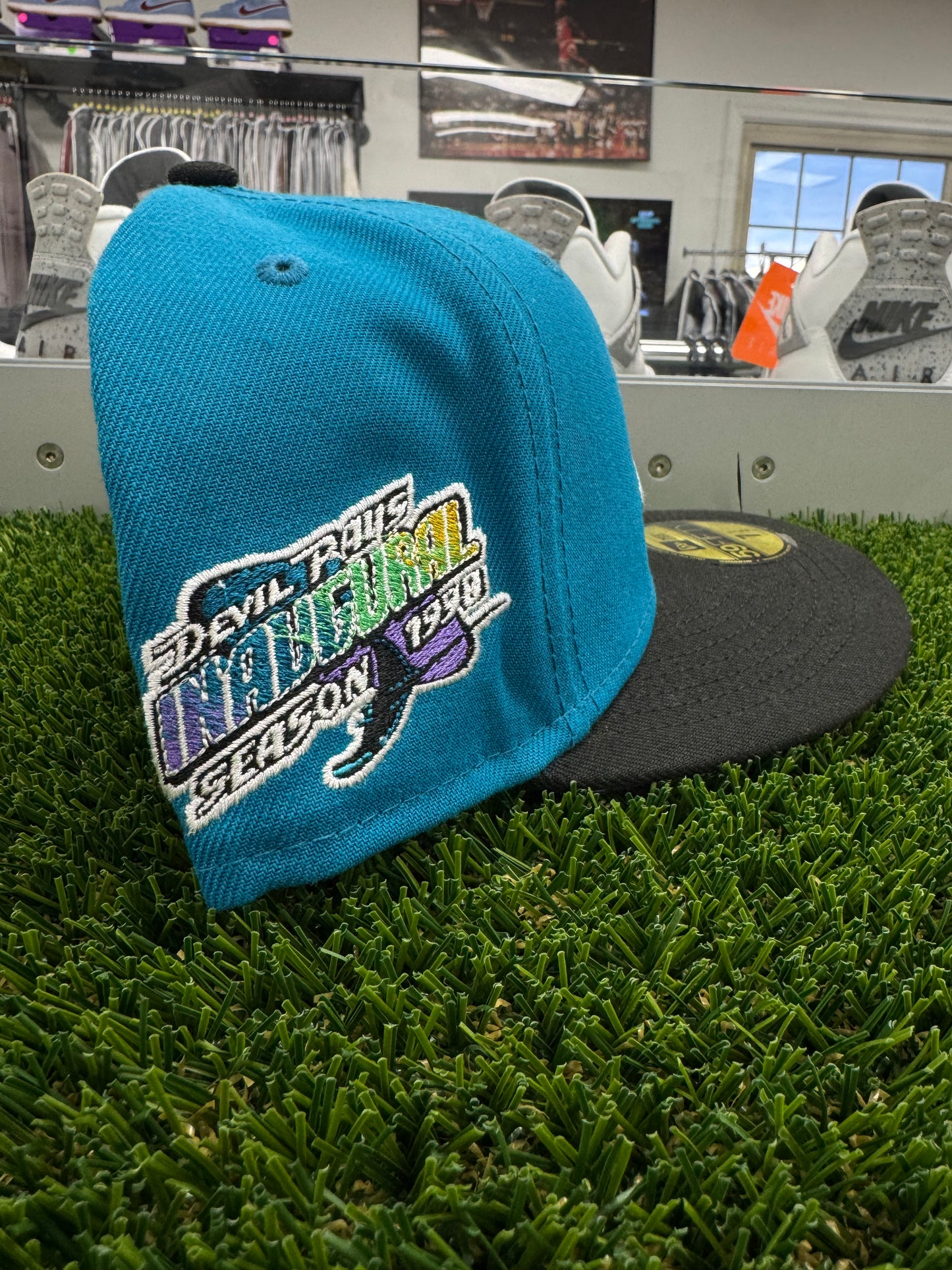 Tampa Bay Rays Fitted 1998 Season Patch - Size 7 1/2