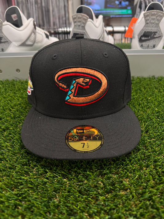 New Era 59 fifty  Arizona Diamondbacks Red Uv World Series Patch - Size 7 1/2 (U)