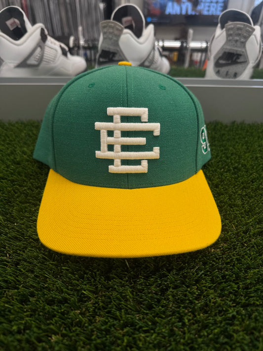 Eric Emanuel Hat Green/Yellow Snapback