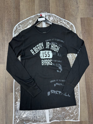GV Gallery Jr High Black Thermal - Size Large