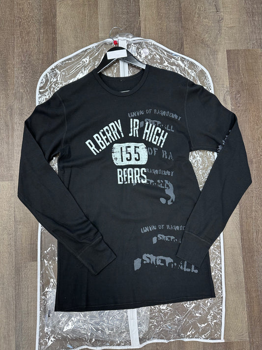 GV Gallery Jr High Black Thermal - Size Large