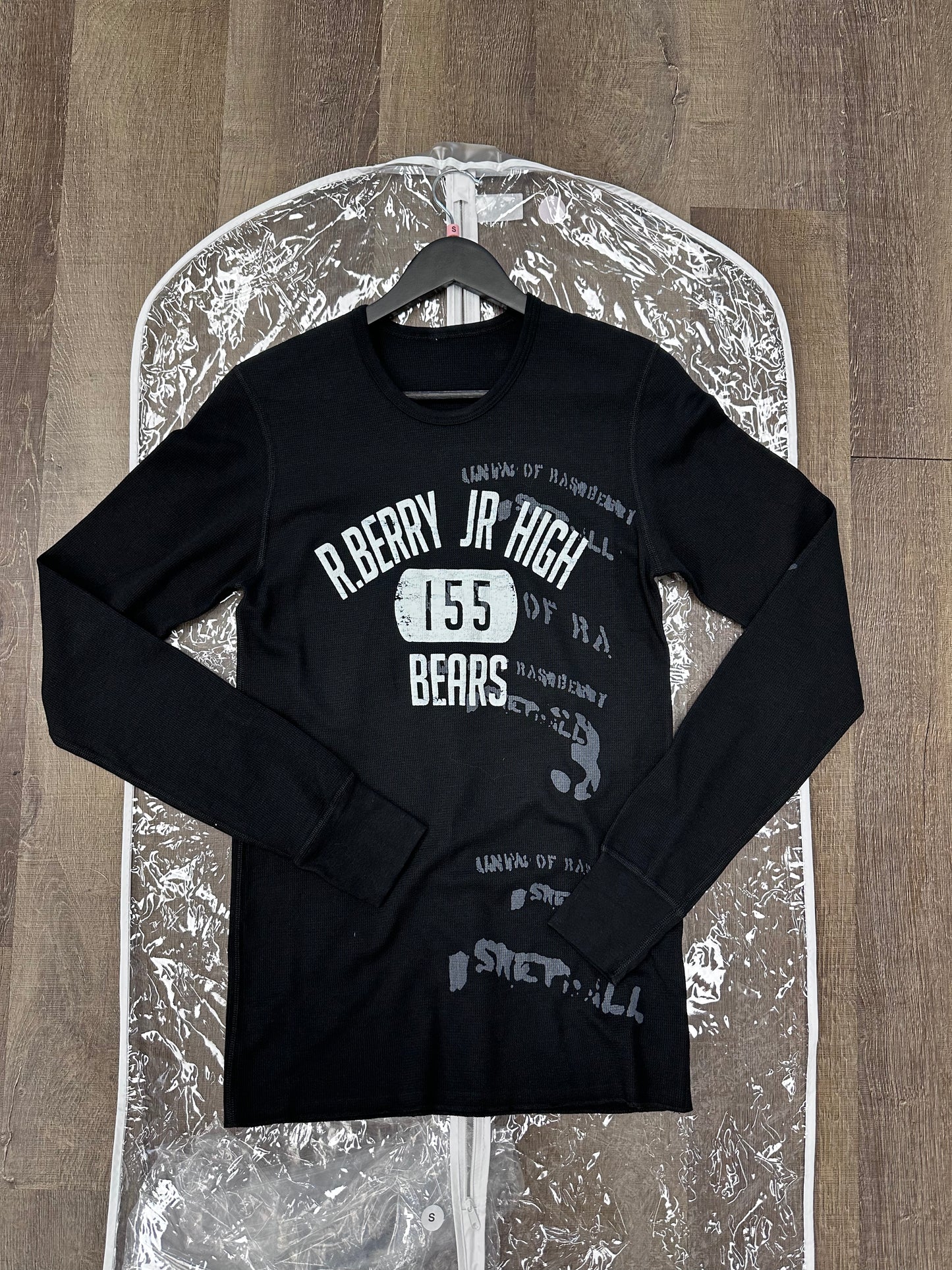 GV Gallery Jr High Black Thermal - Size Small