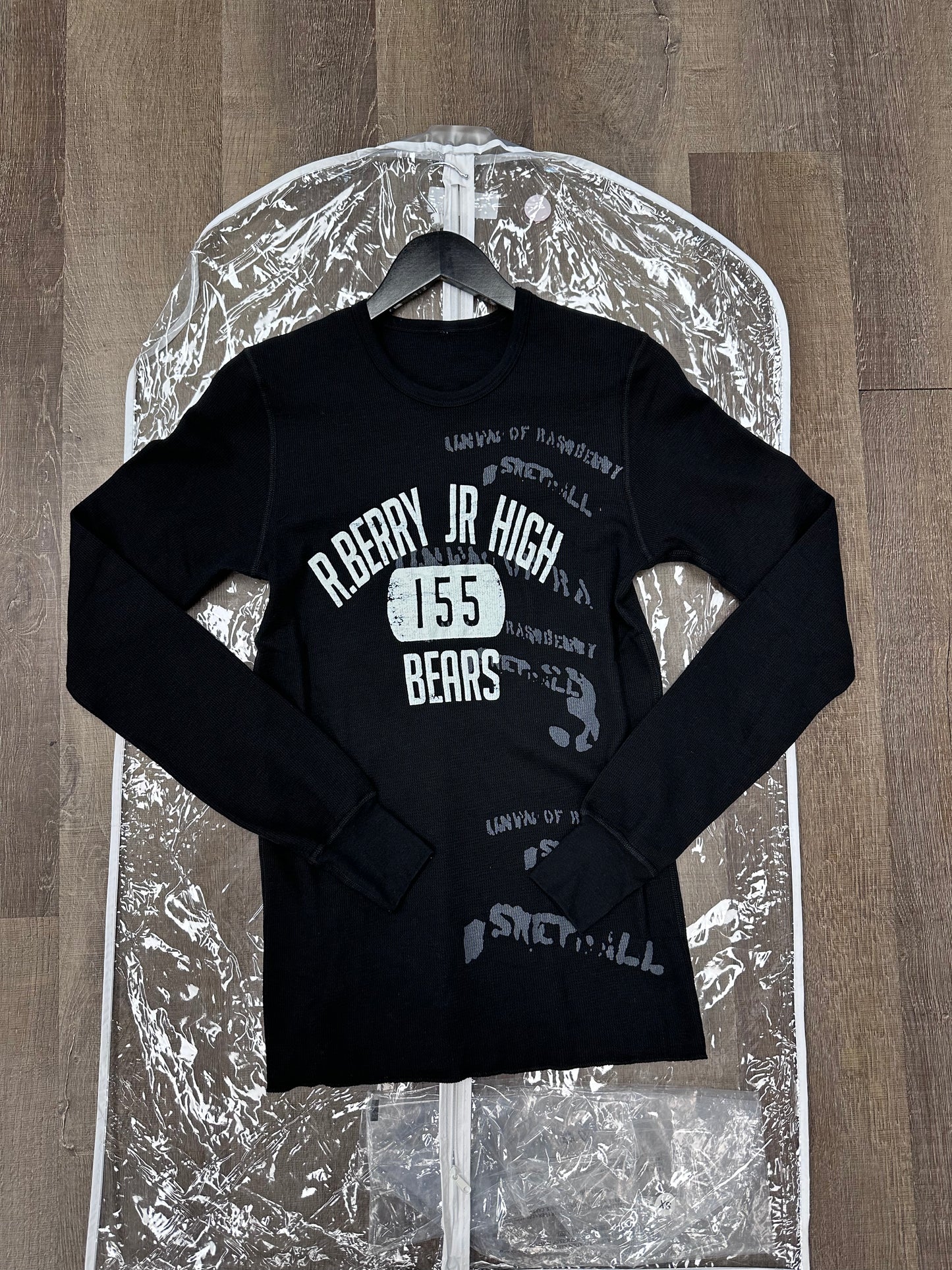 GV Gallery Jr High Black Thermal - Size XS