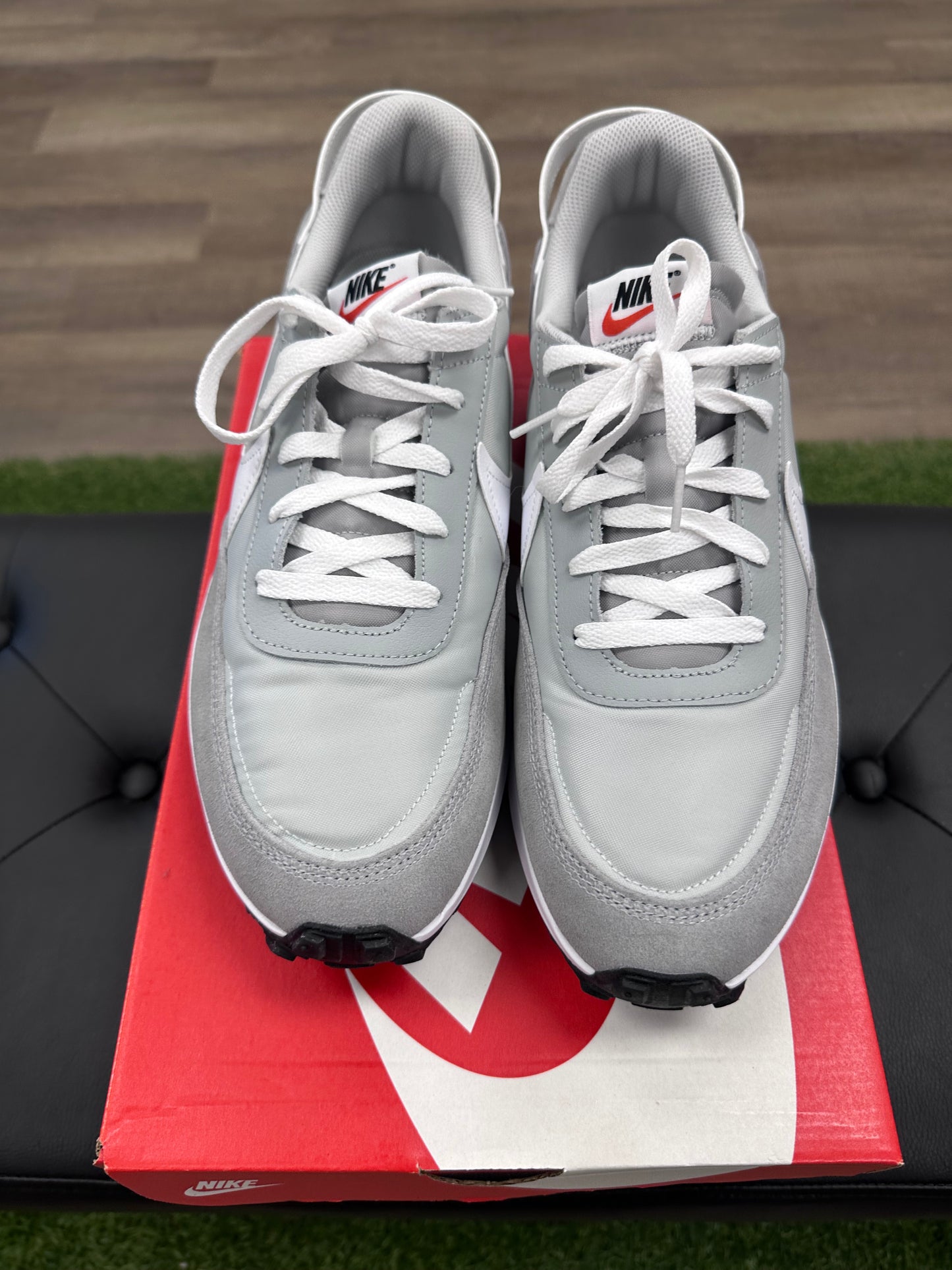 Nike Waffle Debut Grey Fog White - Size 13 (U)
