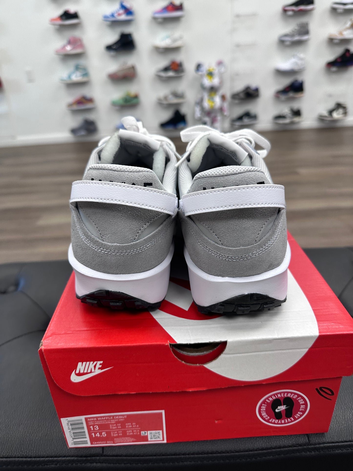 Nike Waffle Debut Grey Fog White - Size 13 (U)