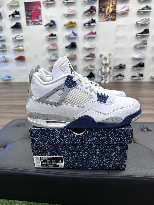 Jordan 4 Retro Midnight Navy - Size 14 (U)