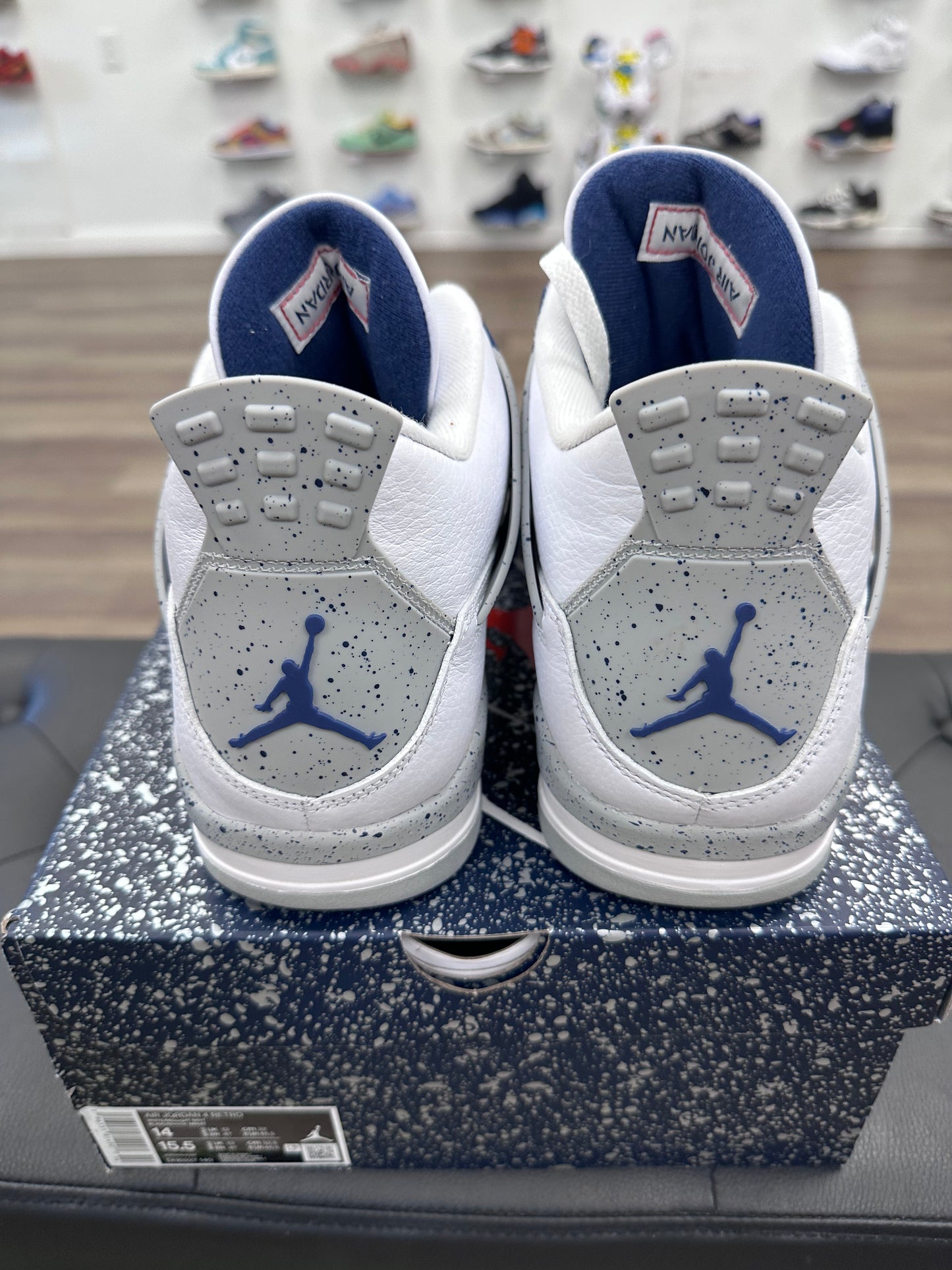 Jordan 4 Retro Midnight Navy - Size 14 (U)