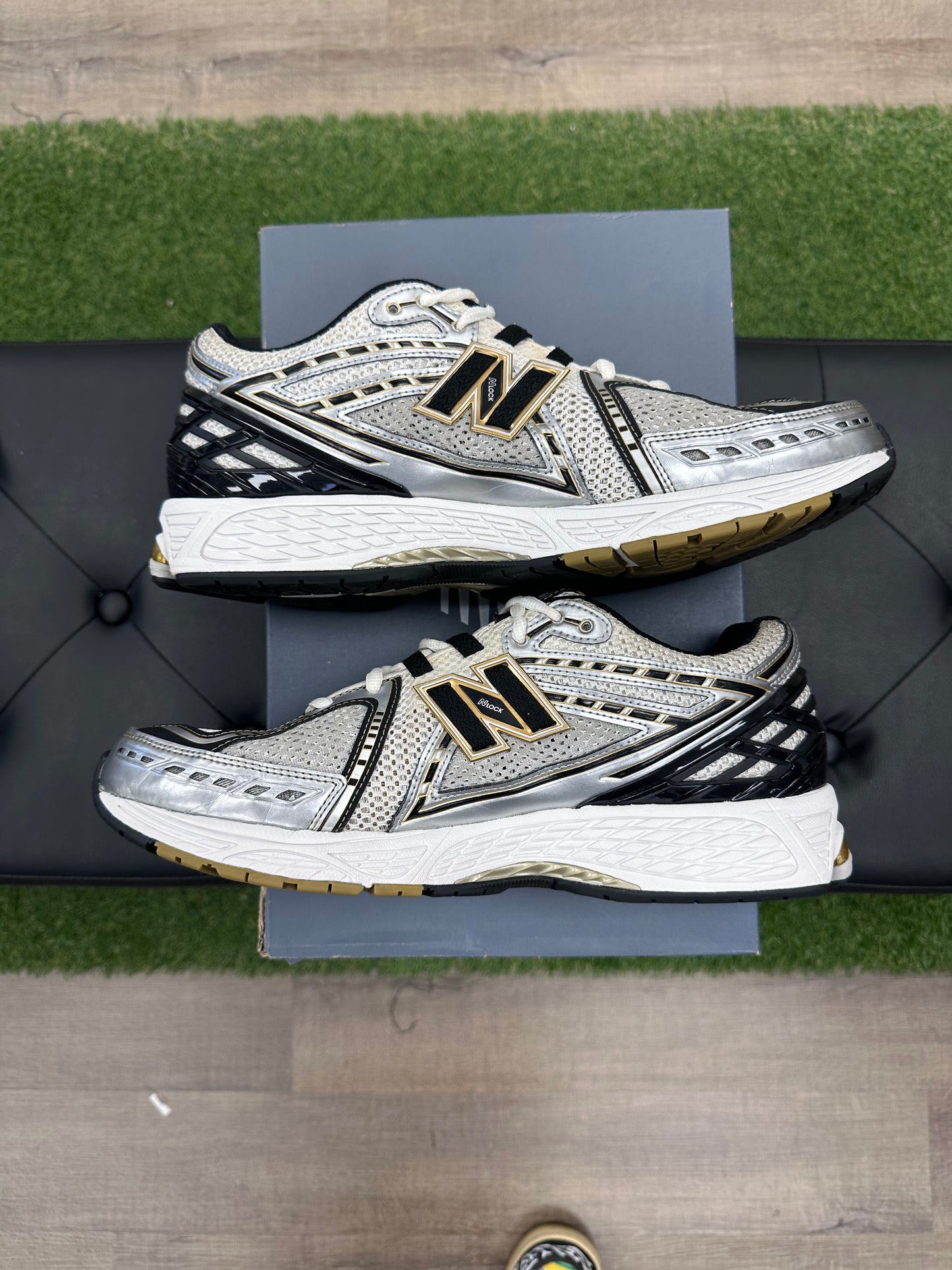 New Balance 1906R White Metallic Gold - Size 13 (U)