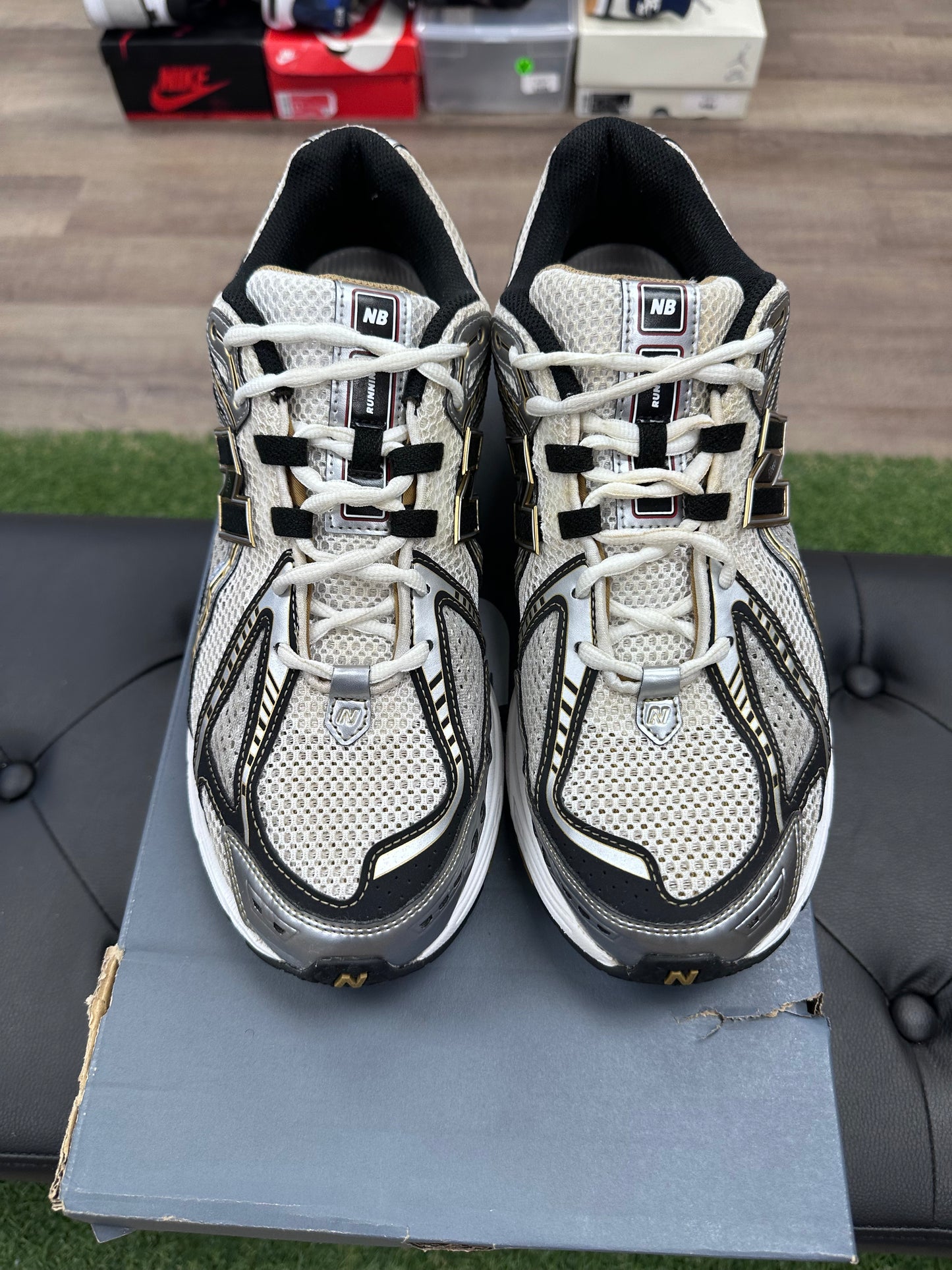 New Balance 1906R White Metallic Gold - Size 13 (U)