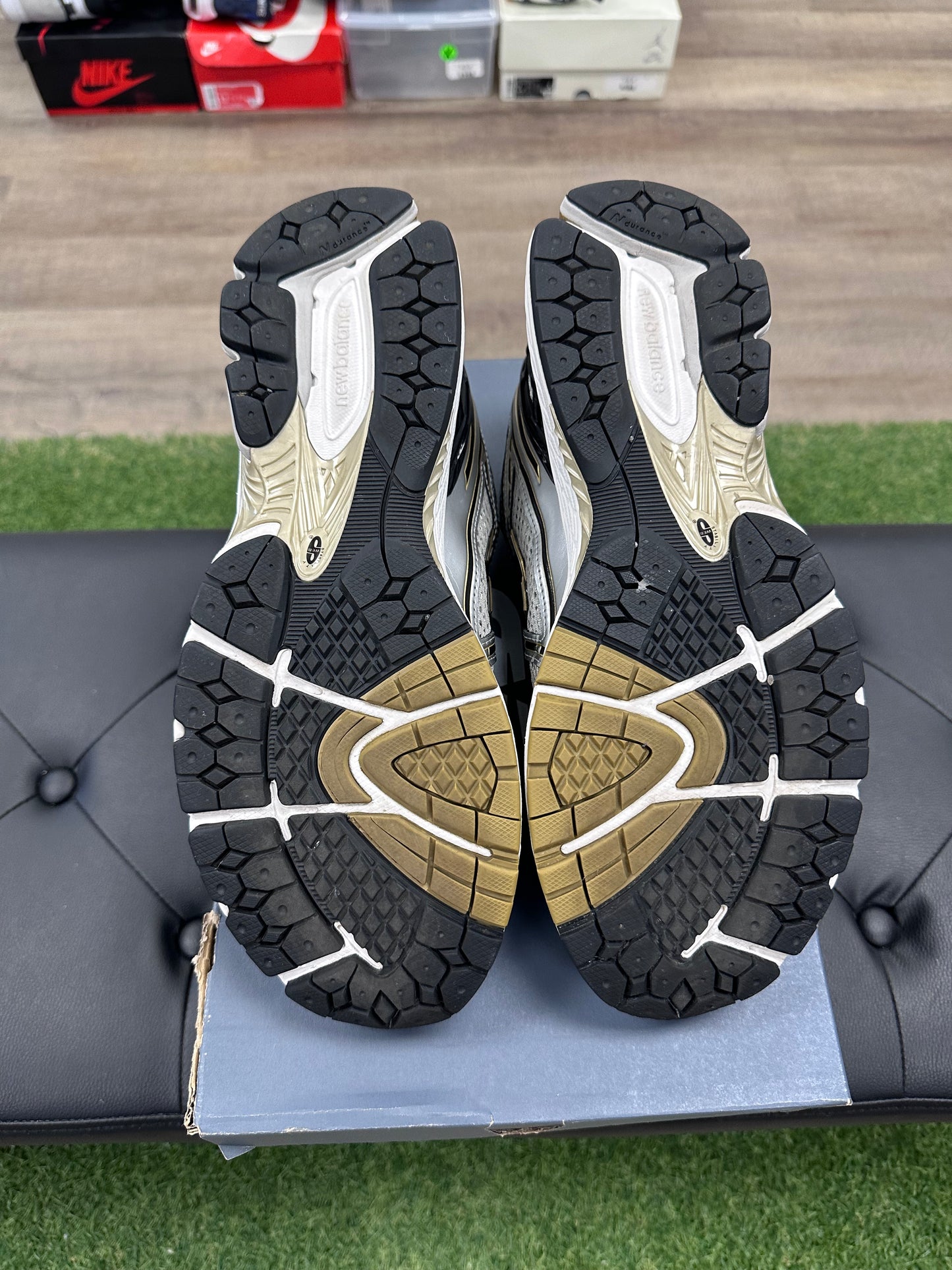 New Balance 1906R White Metallic Gold - Size 13 (U)
