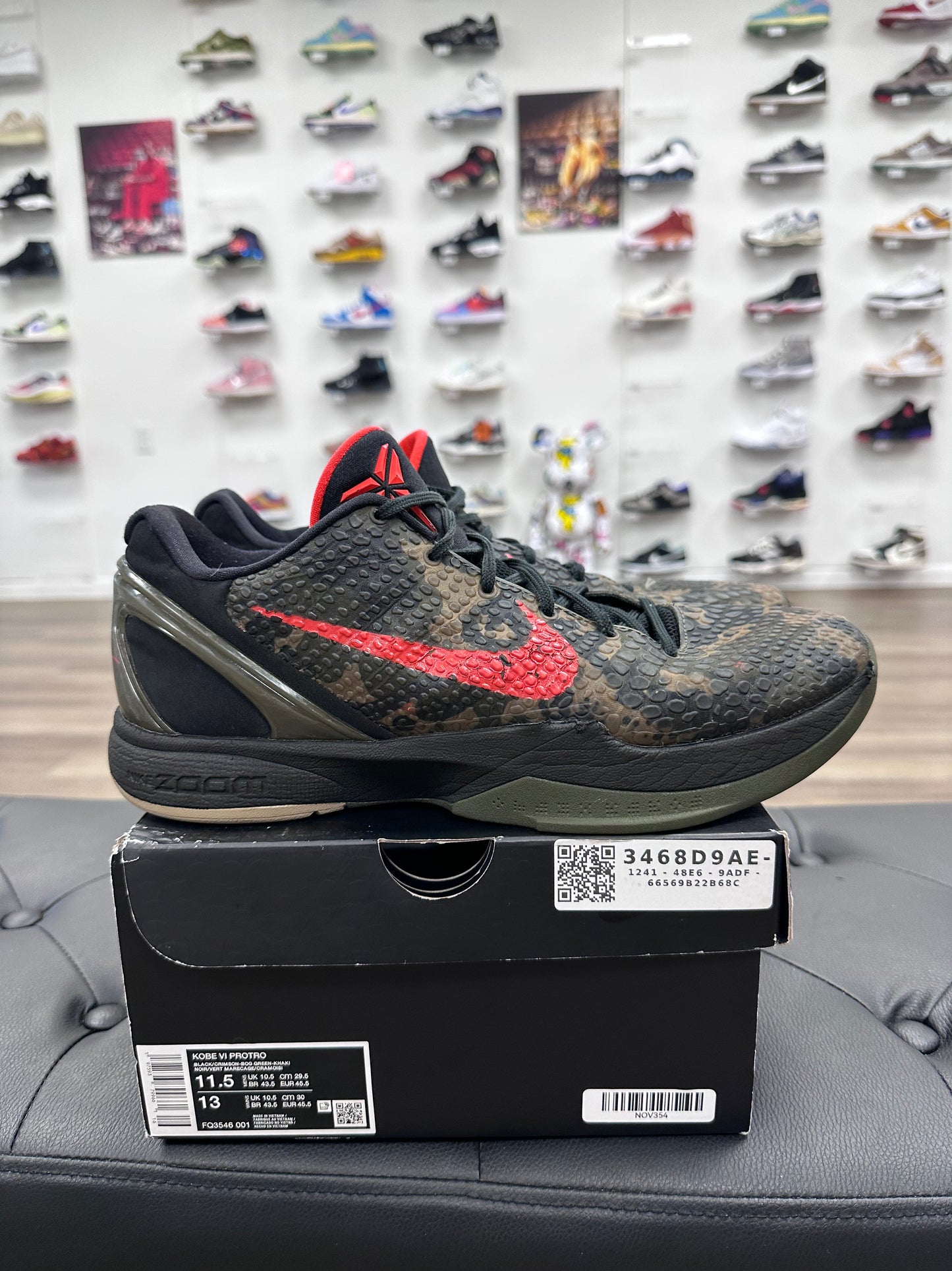 Nike Kobe 6 Protro Italian Camo (2024) - Size 11.5 (U)