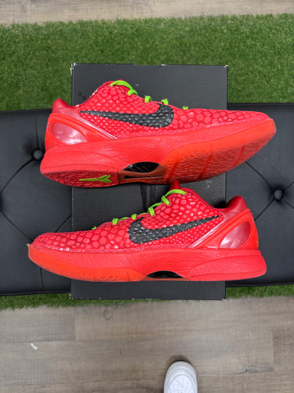 Nike Kobe 6 Protro Reverse Grinch - Size 10.5 (U)