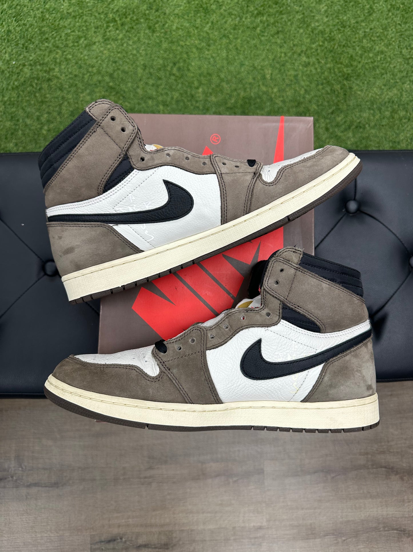 Jordan 1 Retro High OG SP Travis Scott Mocha - Size 14 (U)