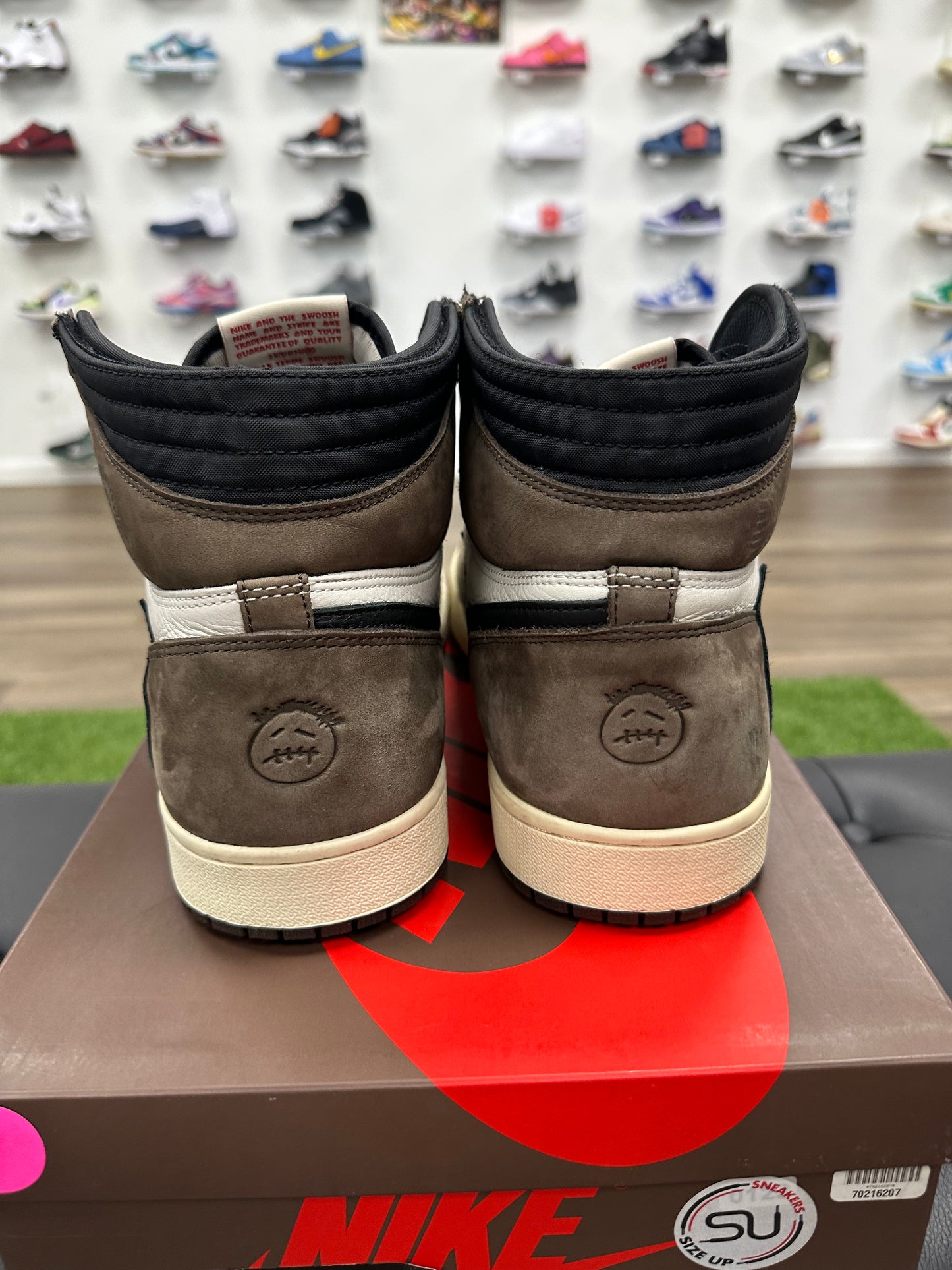 Jordan 1 Retro High OG SP Travis Scott Mocha - Size 14 (U)