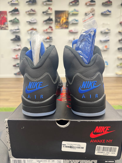 Jordan 5 Retro Awake NY Black - Size 9 (U)