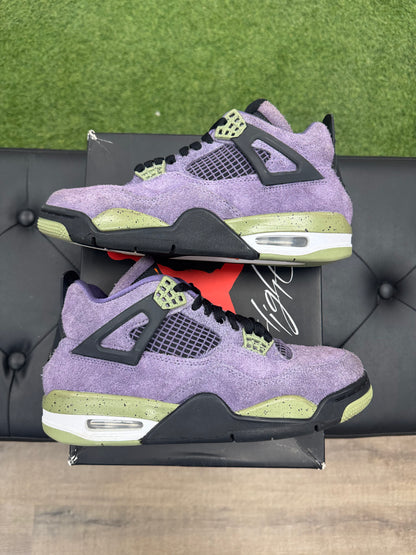 Jordan 4 Retro Canyon Purple - Size 6.5 (8W) (U)
