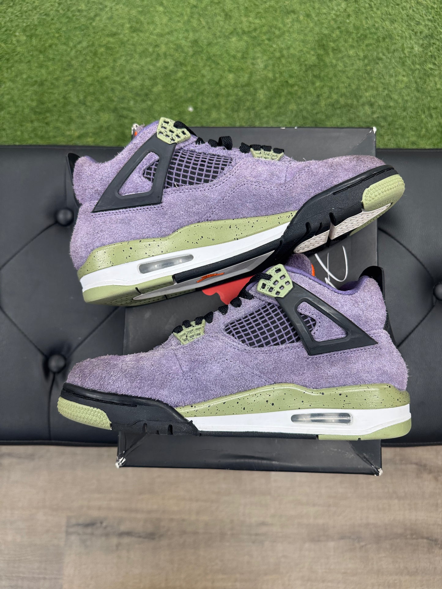 Jordan 4 Retro Canyon Purple - Size 6.5 (8W) (U)