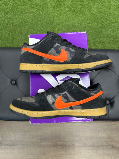 Nike SB Dunk Low Black Rough Green Brian Anderson - Mens (U12)