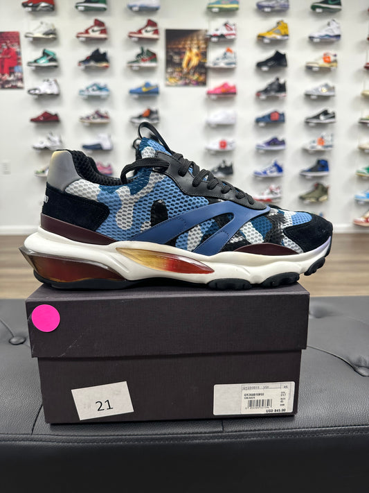 Valentino Bounce Bluette Camoflage - Size 12 (U)