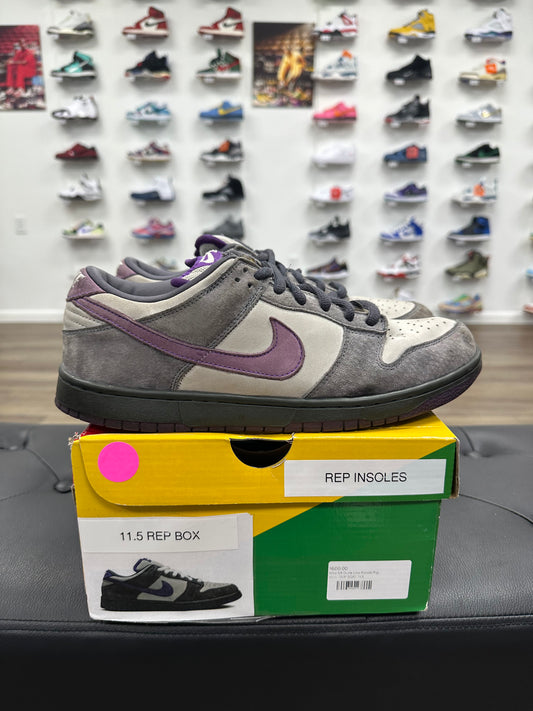 Nike SB Dunk Low Purple Pigeon - Size 11.5 (U)