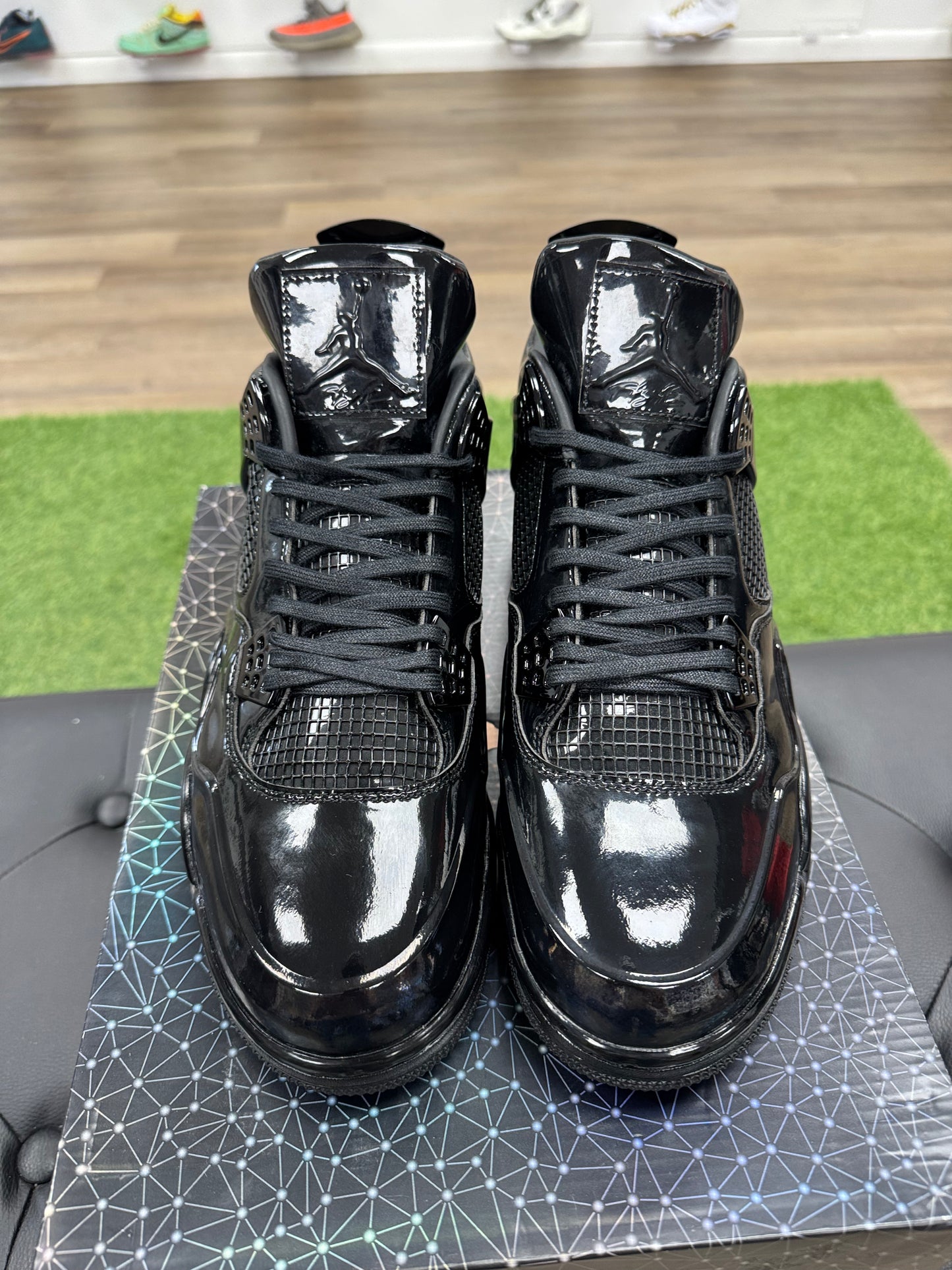 Jordan 4 Retro 11Lab4 Black - Size 13