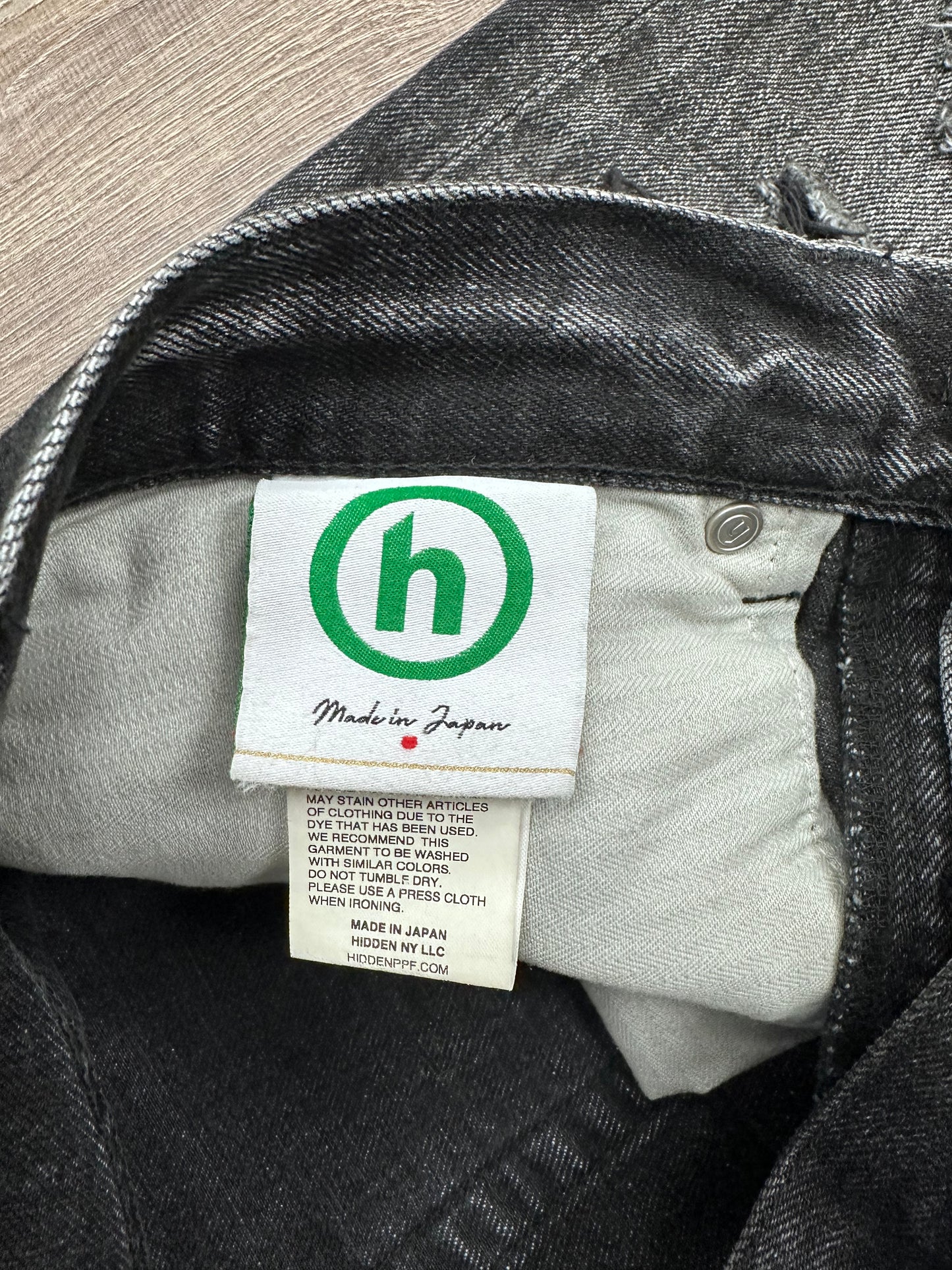 Hidden NY Thrashed Baggy Denim Jeans - Size 32 (U)