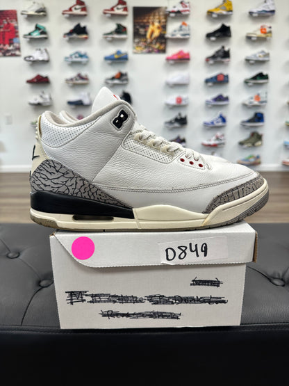 Jordan 3 Retro White Cement Reimagined - Size 11 (U)