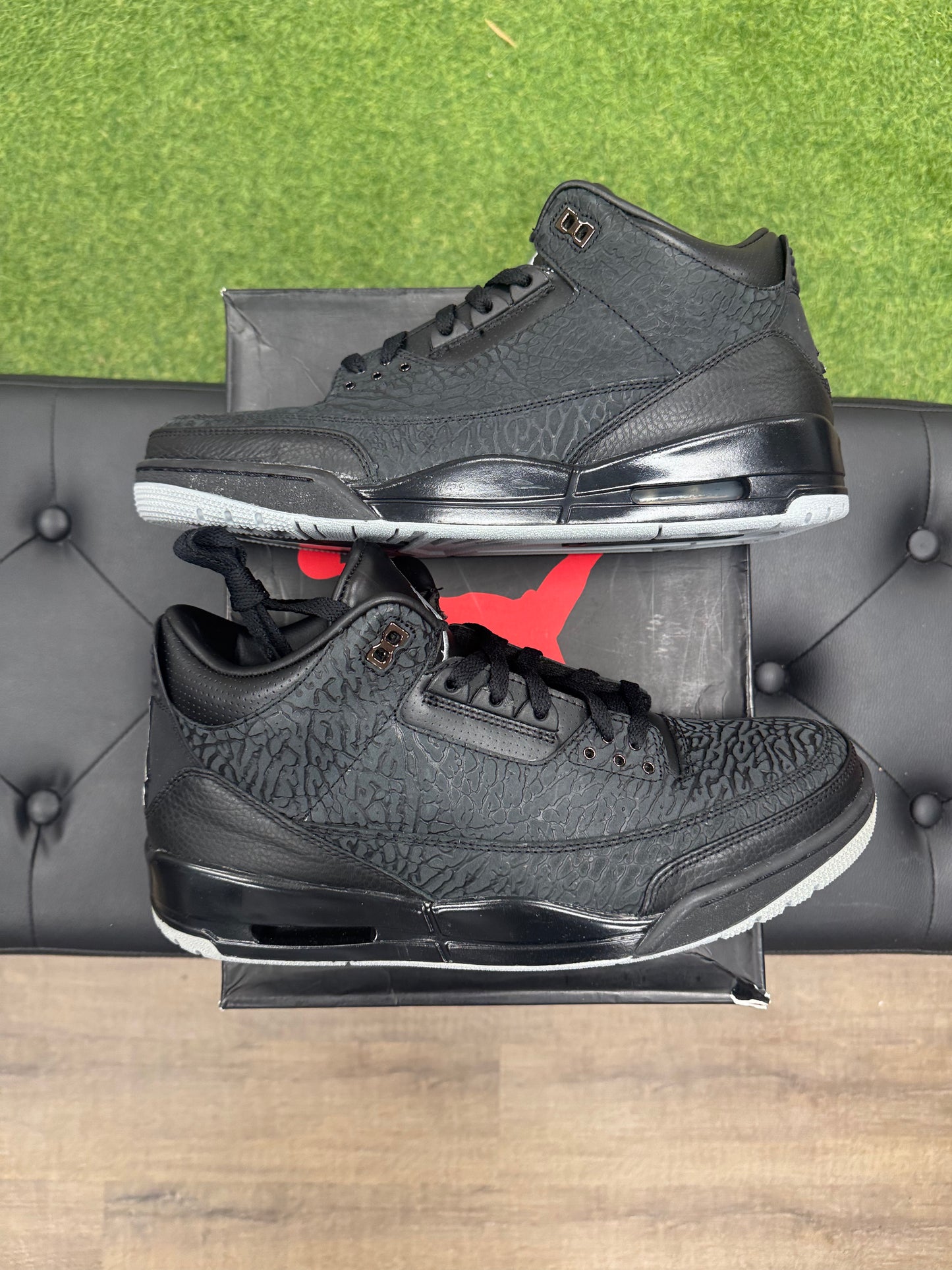 Jordan 3 Retro Black Flip - Size 13