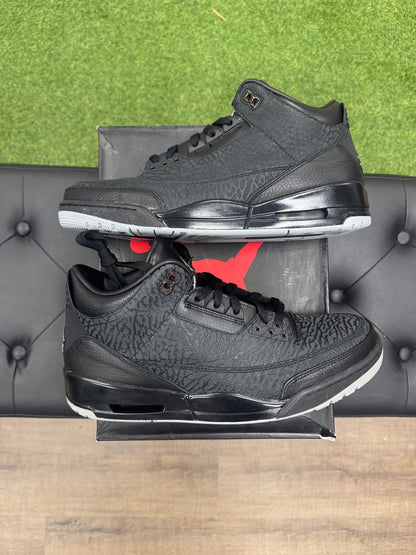Jordan 3 Retro Black Flip - Size 13