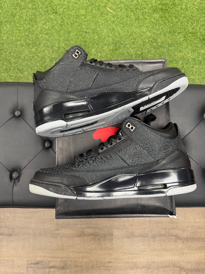 Jordan 3 Retro Black Flip - Size 13