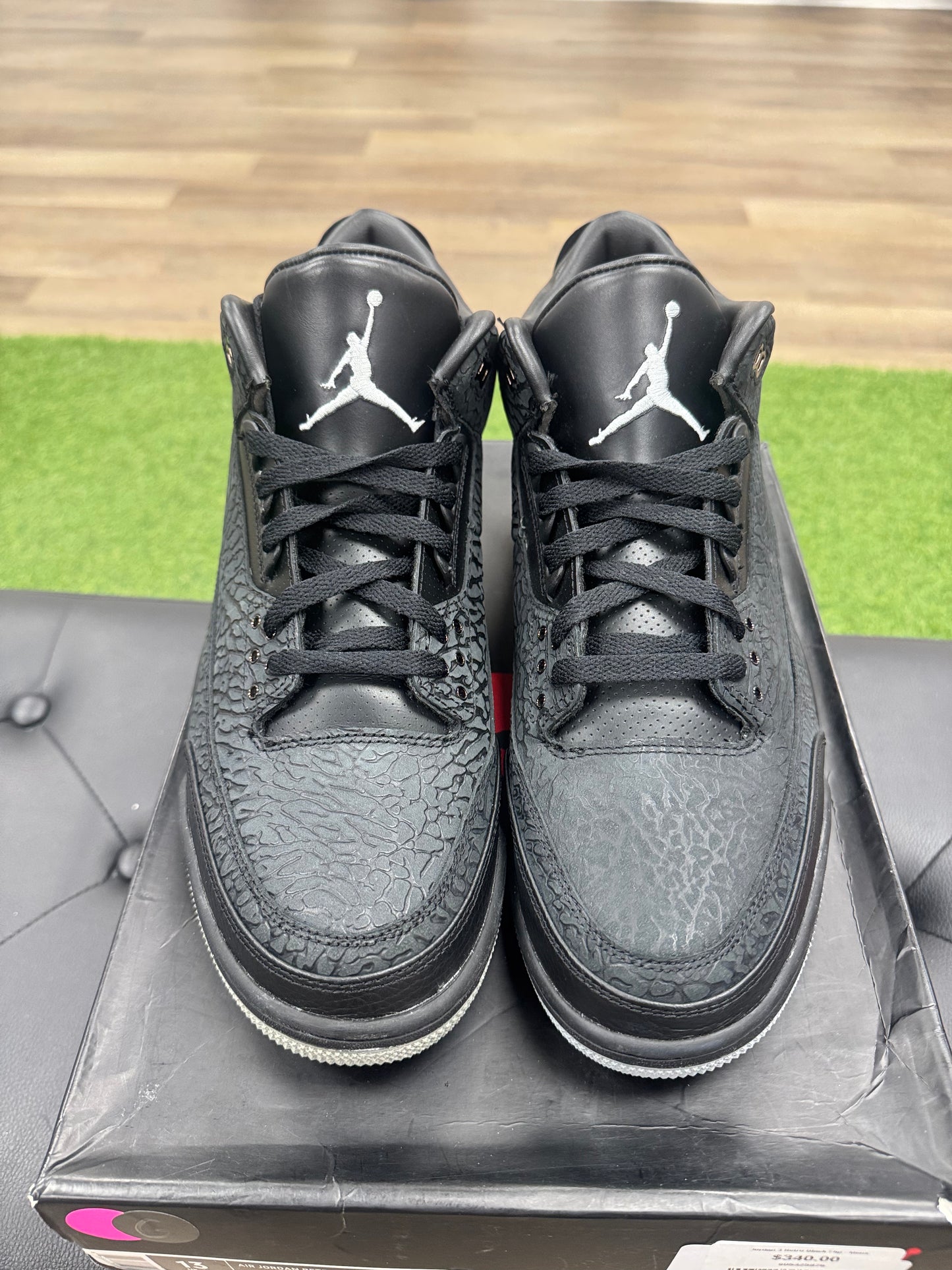 Jordan 3 Retro Black Flip - Size 13