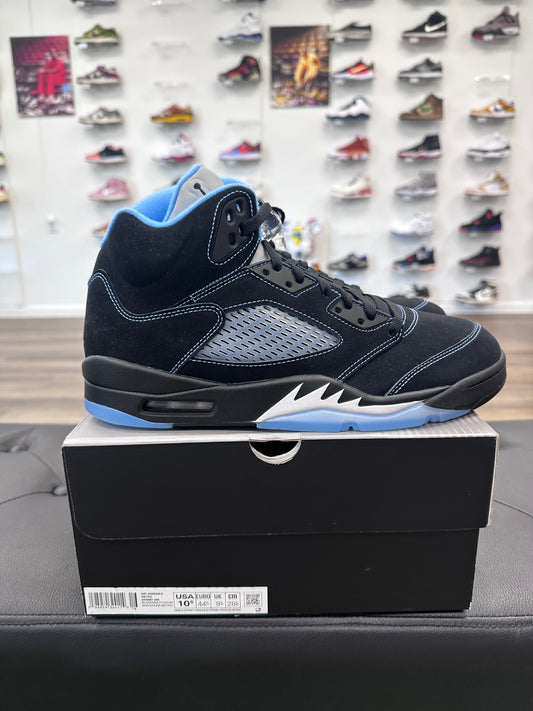 Jordan 5 Retro Black University Blue (2026) - Size 10.5