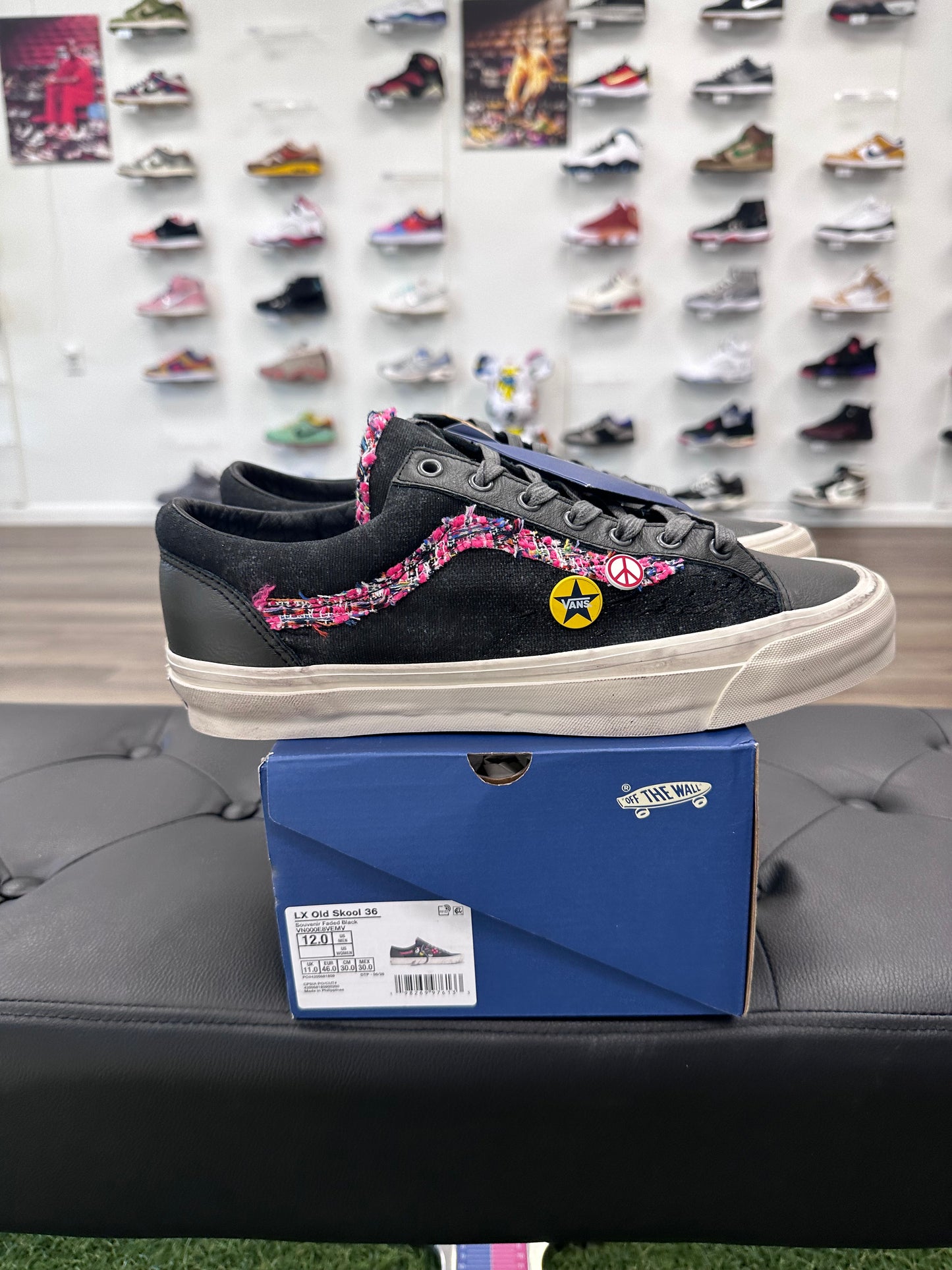 Vans Old Skool 36 LX Souvenir Black - Size 12