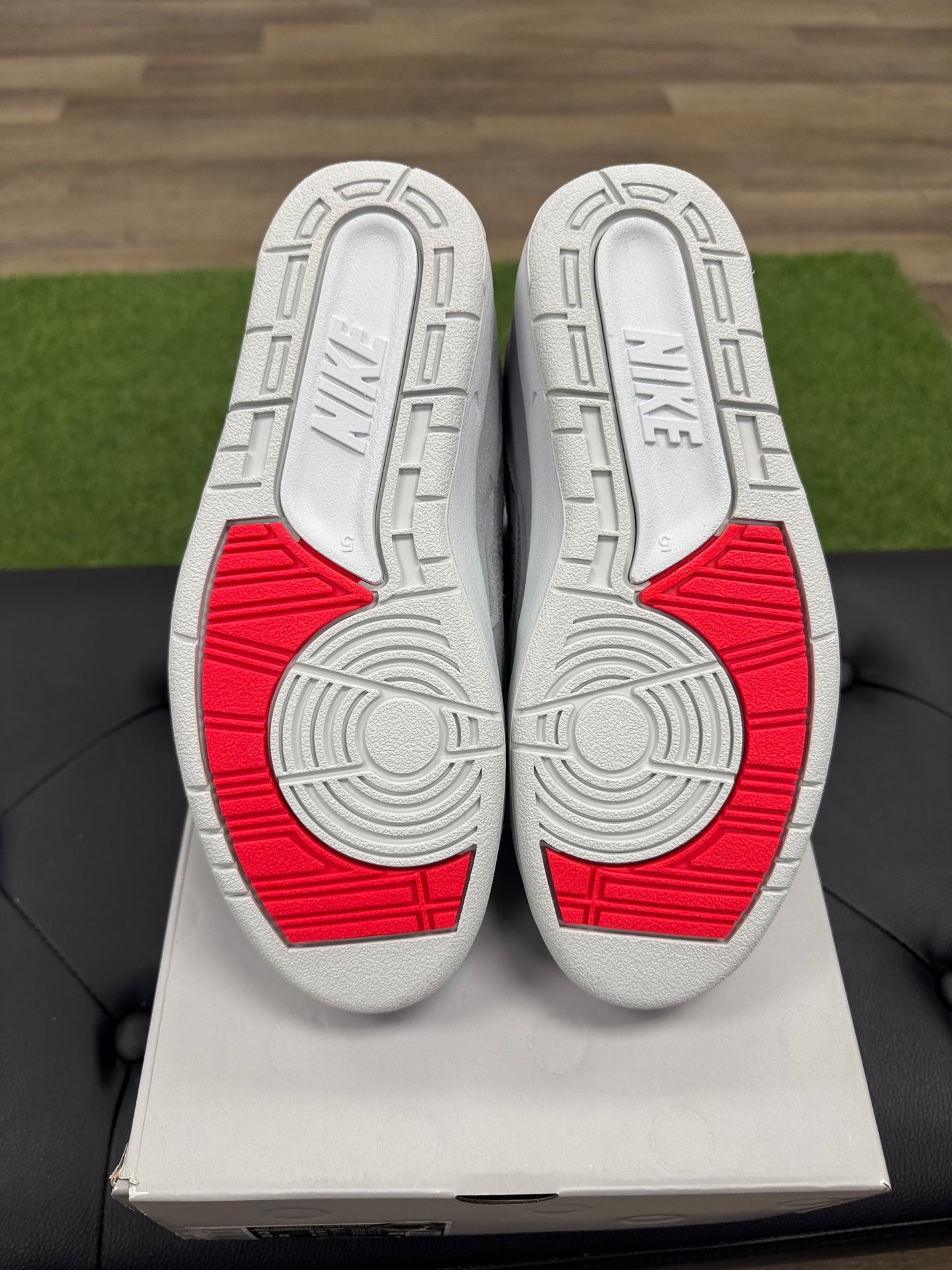 Jordan 2 Retro SP Union Grey Fog - Size 5