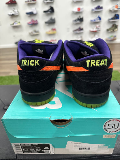 Nike SB Dunk Low Night of Mischief Halloween - Size 10 (U)