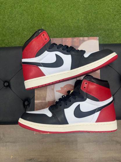 Jordan 1 Retro High OG Black Toe Reimagined - Size 10.5 (U)
