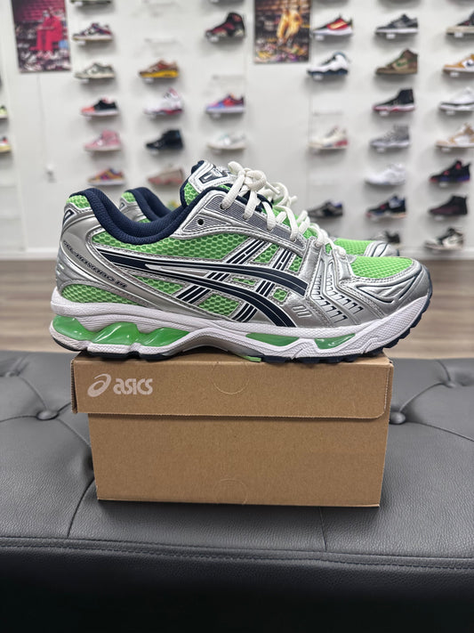 ASICS Gel-Kayano 14 Bright Lime Midnight - Size 9M (U)