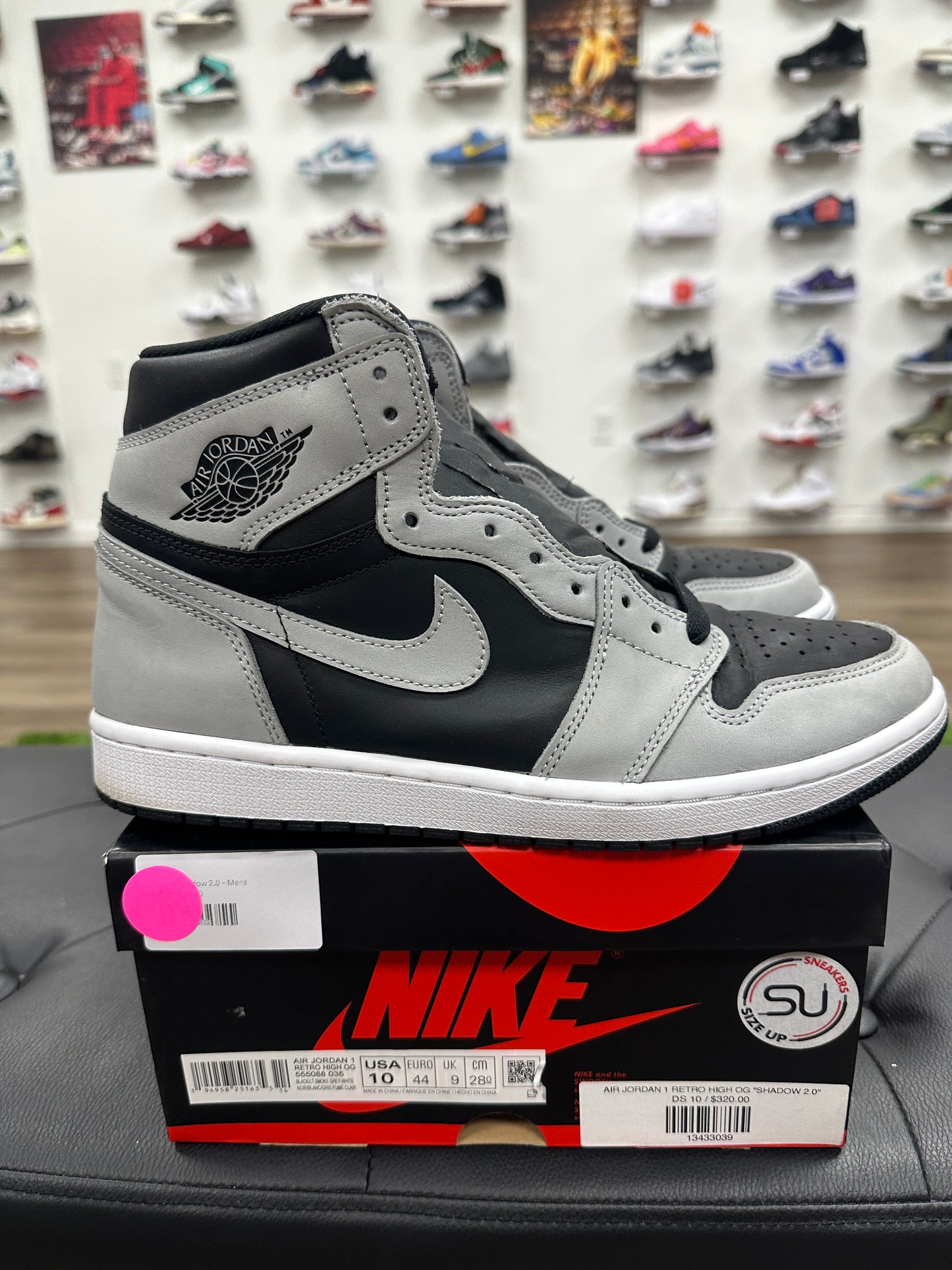 Jordan 1 Retro High Shadow 2.0 - Size 10 (U)