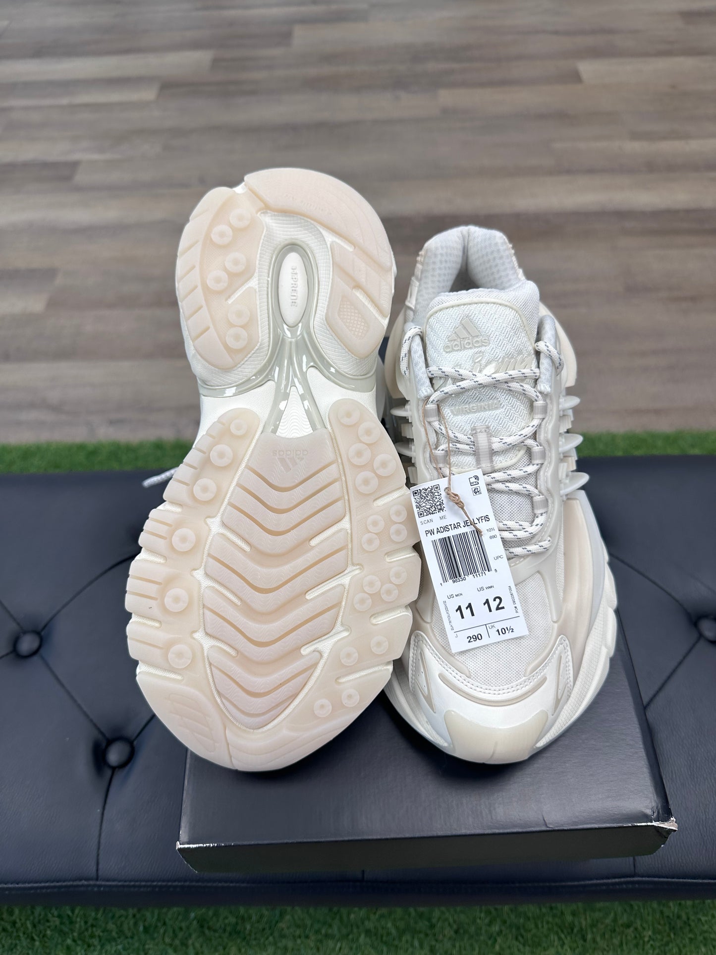 adidas Adistar Jellyfish Pharrell Williams White - Size 11
